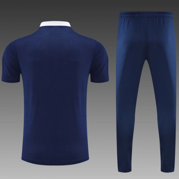 Lyon POLO dark blue Short Sleeve Suit - Image 7