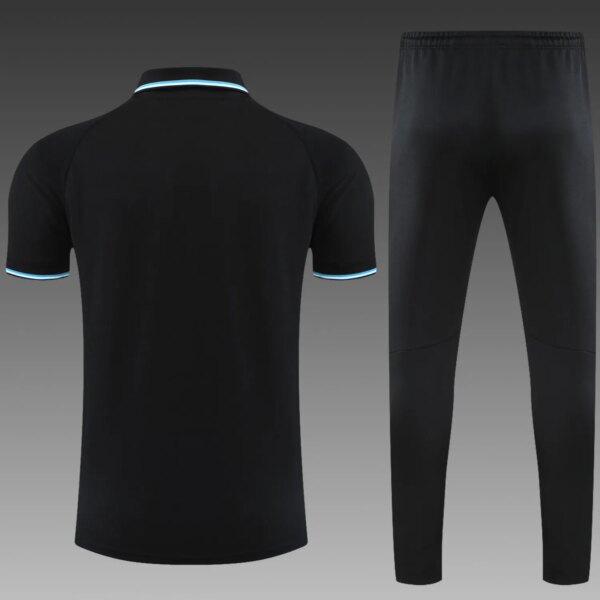 Marseille POLO Black Short Sleeve Suit - Image 6