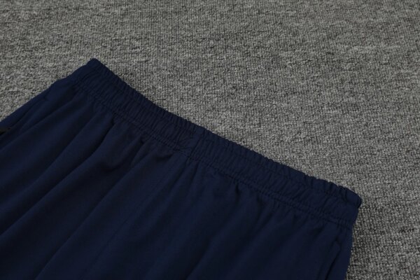 Manchester City POLO kit blue and white Short Sleeve Suit - Image 4