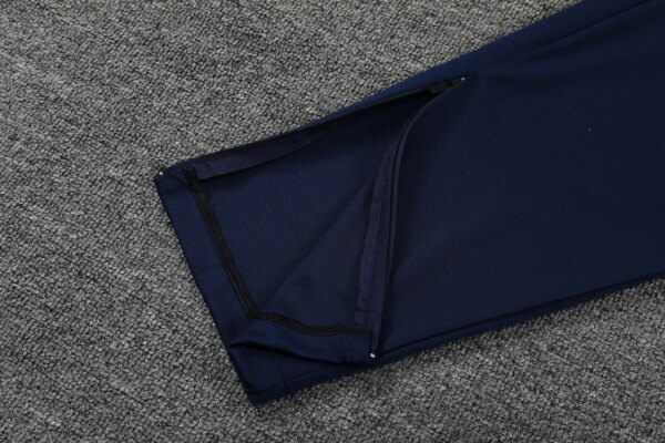 Manchester City POLO kit blue and white Short Sleeve Suit - Image 6