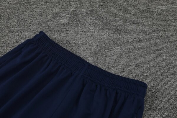 Marseille POLO kit blue-green Short Sleeve Suit - Image 4