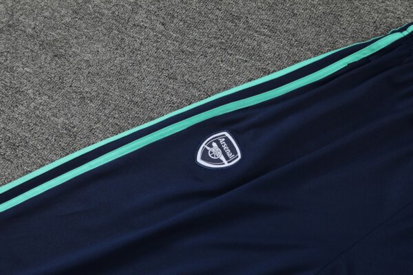 Arsenal POLO kit royal blue Short Sleeve Suit - Image 3