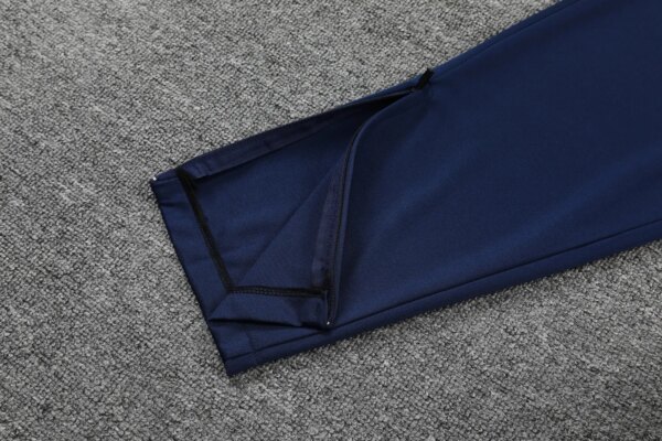Marseille POLO kit royal blue Short Sleeve Suit - Image 3
