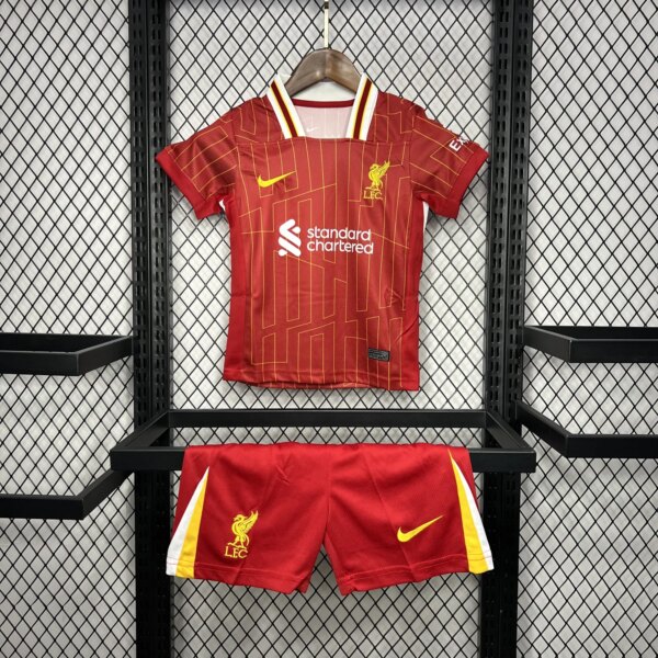 24-25 Liverpool Home  kids kit