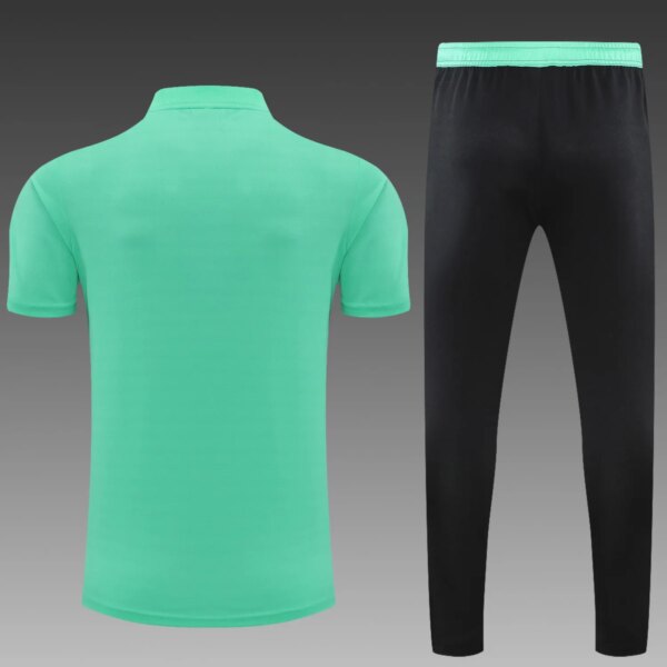 Arsenal POLO kit green Short Sleeve Suit - Image 4