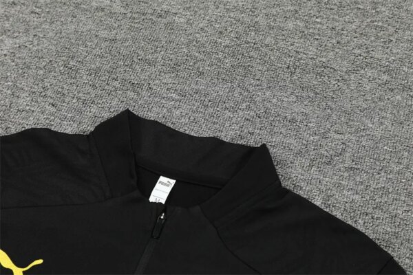 24-25 Borussia Dortmund Black Training Suit - Image 2