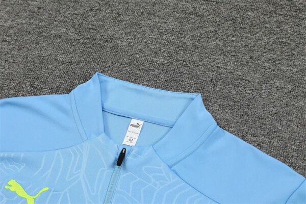 24-25 Manchester City Blue Training Suit - Image 2