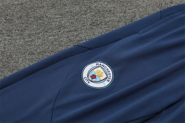 24-25 Manchester City Blue Training Suit - Image 7