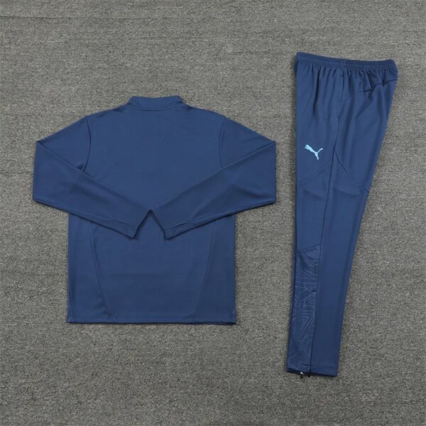 24-25 Manchester City Blue Training Suit - Image 5
