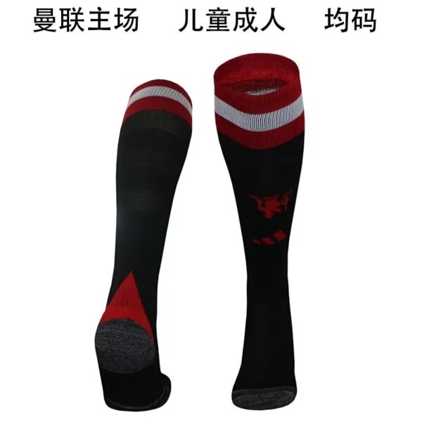 24-25 Manchester United Black Socks