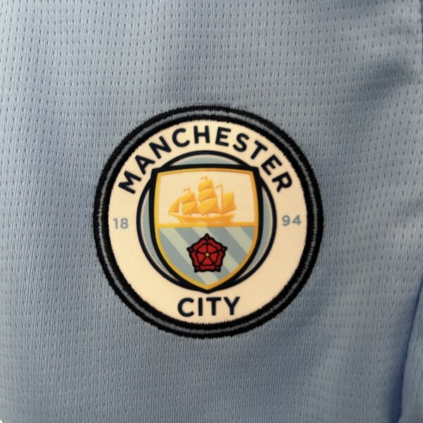 24-25 Manchester City Home Kid Kit - Image 2