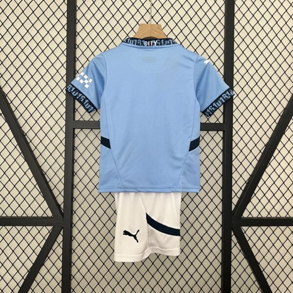 24-25 Manchester City Home Kid Kit - Image 5