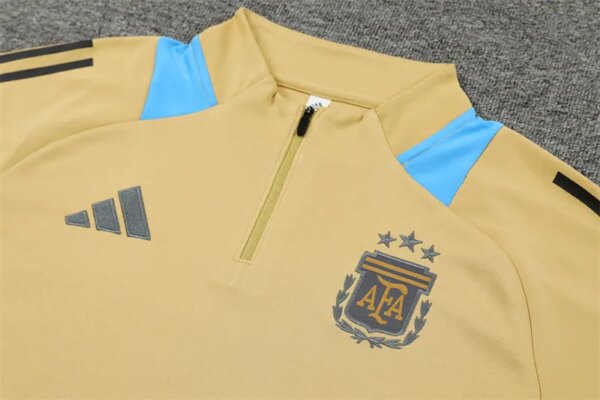 24-25 Argentina Gold Training Suit - Image 2