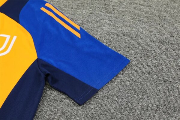 24-25 Juventus Orange Short Sleeve Training Suit - Image 4
