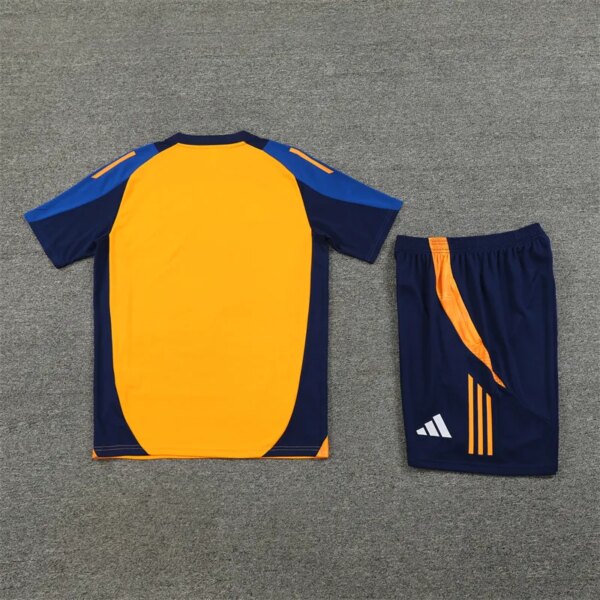 24-25 Juventus Orange Short Sleeve Training Suit - Image 5
