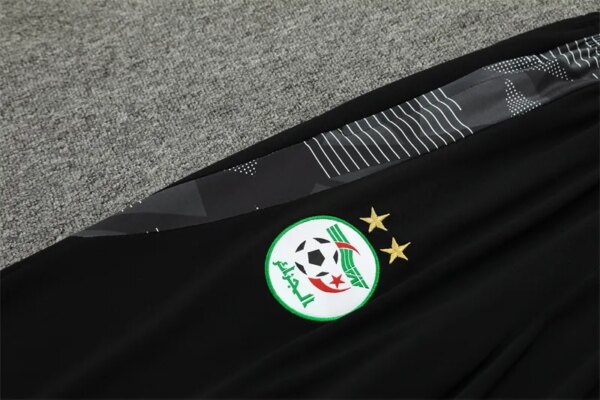 24-25 Algeria Black Training Suit - Image 6