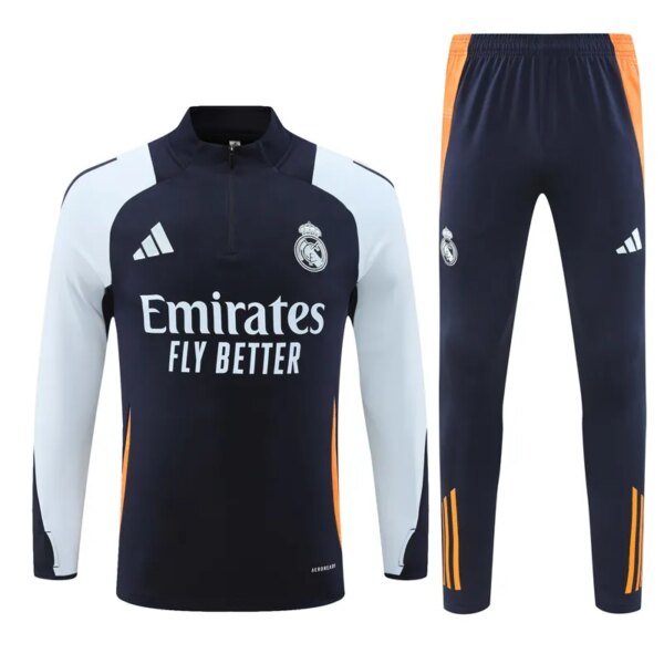 24-25 Real Madrid Blue Training Suit