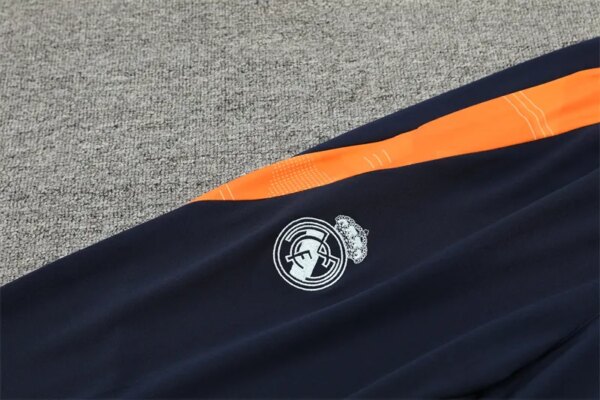 24-25 Real Madrid Blue Training Suit - Image 4