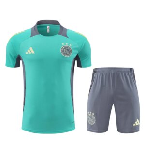 24-25 AX Lake Green Short Sleeve Training Suit