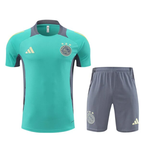24-25 AX Lake Green Short Sleeve Training Suit