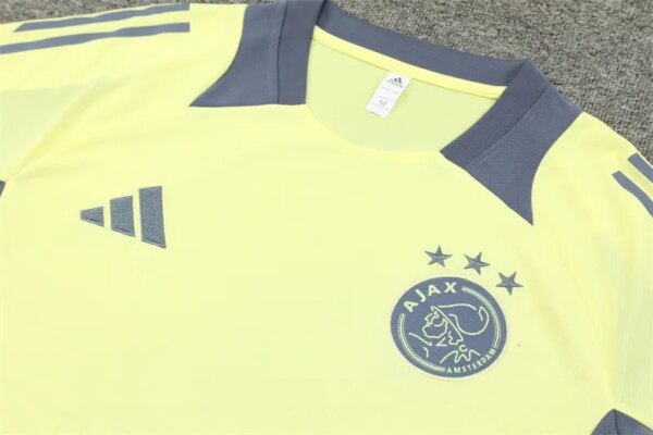 24-25 AX Yelllow Short Sleeve Training Suit - Image 2