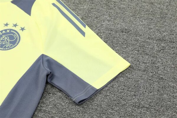 24-25 AX Yelllow Short Sleeve Training Suit - Image 4