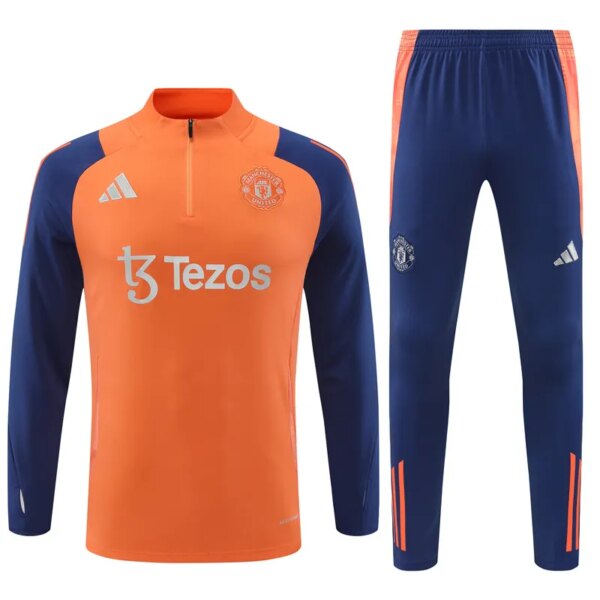 24-25 Manchester United Orange Training Suit