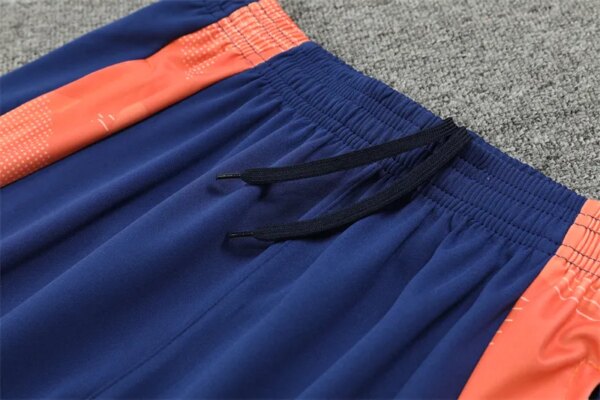 24-25 Manchester United Blue Training Suit - Image 9