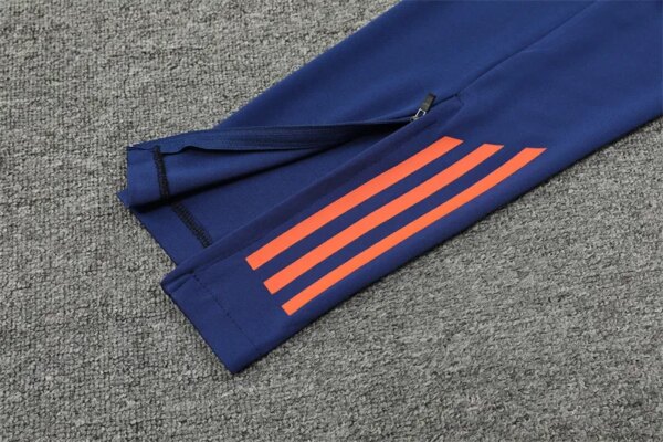 24-25 Manchester United Blue Training Suit - Image 10