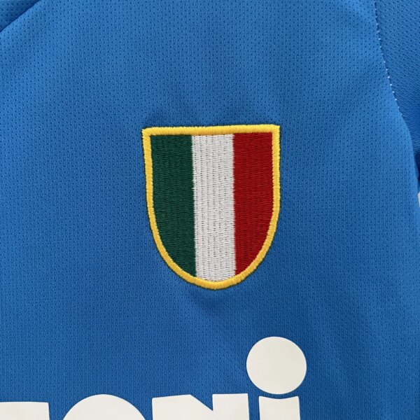 Retro 87-88 Napoli Home Kids Kit - Image 2
