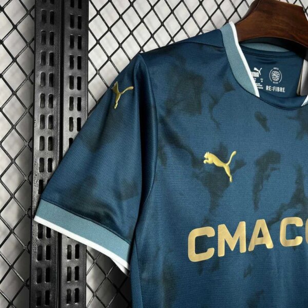 24-25 Marseille Away Fans Jersey - Image 4
