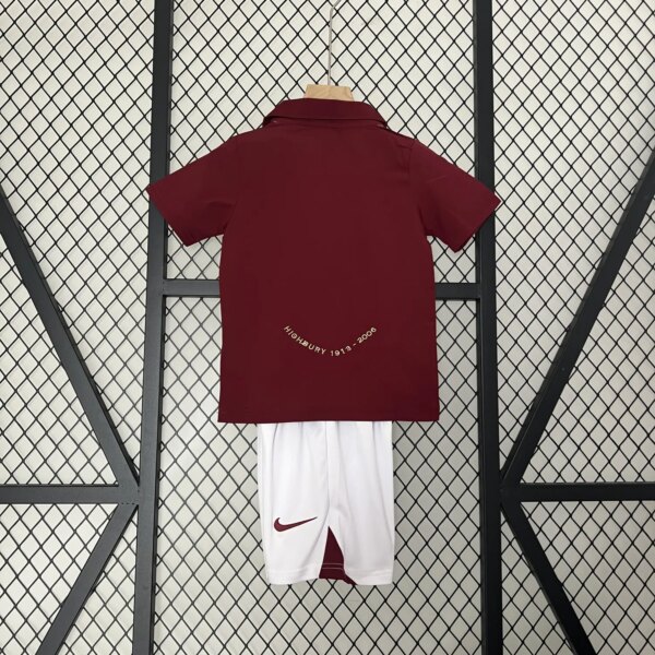Retro 05-06 Arsenal Home Kids Kit - Image 3