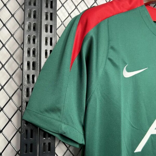 24-25 Liverpool Dark Green Training Fans Jersey - Image 3