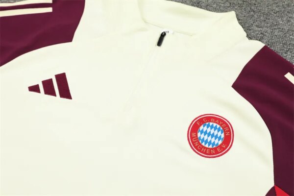 24-25 Bayern Munich White Training Suit - Image 2