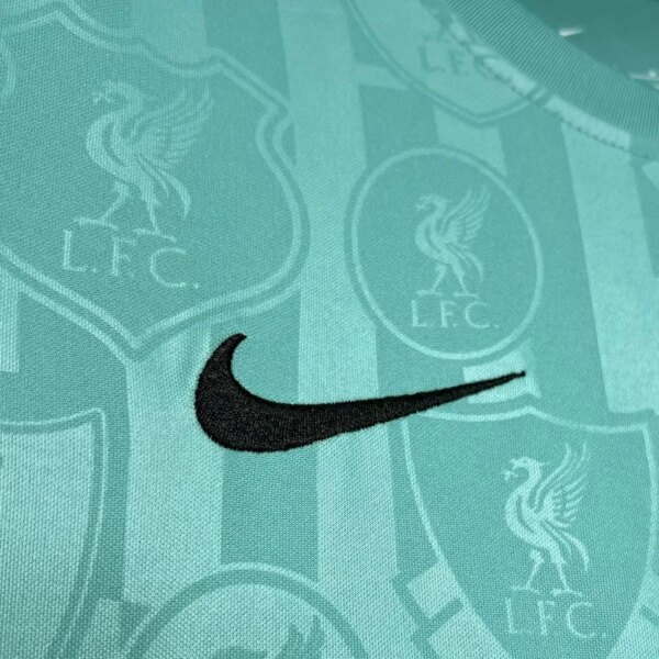 24-25 Liverpool Dark Green Training Fans Jersey - Image 5