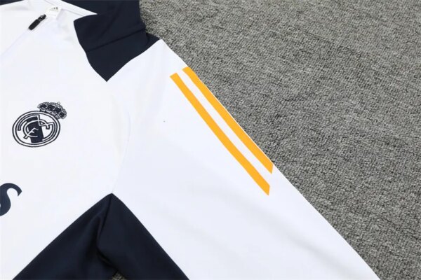 24-25 Real Madrid White Training Suit - Image 3