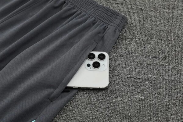 24-25 PSG Gray Short Sleeve Training Suit - Image 7