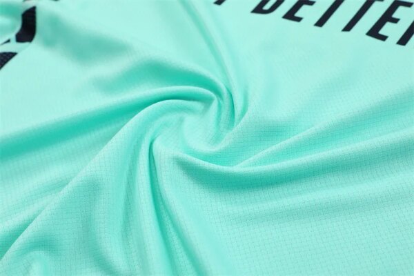 24-25 Real Madrid Blue Short Sleeve Training Suit - Image 4