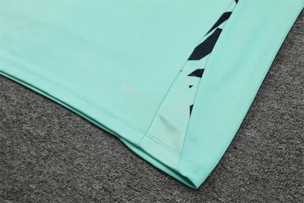 24-25 Real Madrid Light Blue Training Suit - Image 4