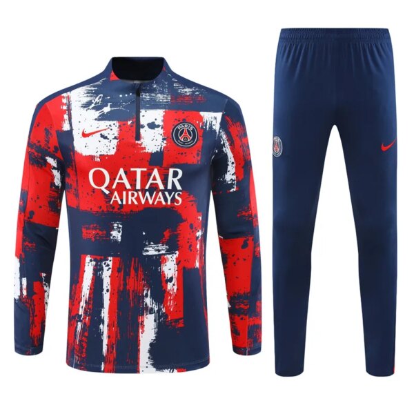 24-25 PSG Blue and Red  Training Suit