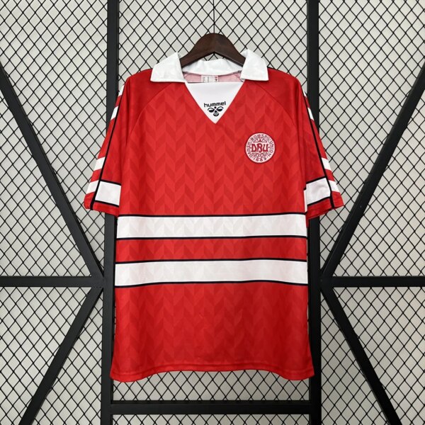1988 Denmark Home Retro Jersey