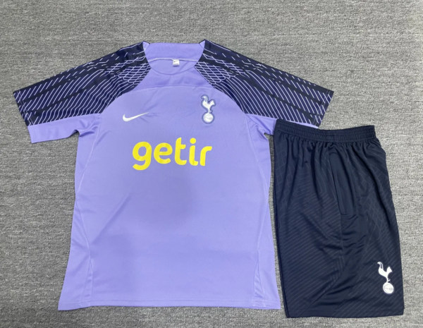 23-24 Tottenham Hotspur Short Sleeve Training Suit - Image 4