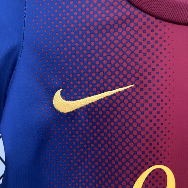 Retro 12-13 Barcelona Home Kids Kit - Image 5