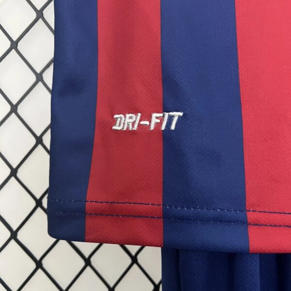 Retro 13-14 Barcelona Home Kids Kit - Image 3