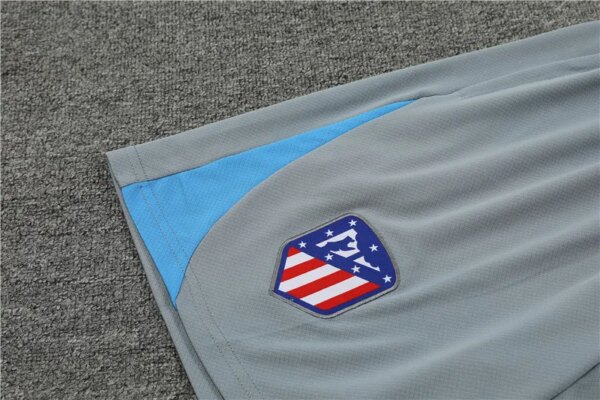 24-25 Atletico Madrid Light Blue Short Sleeve Training Suit - Image 8