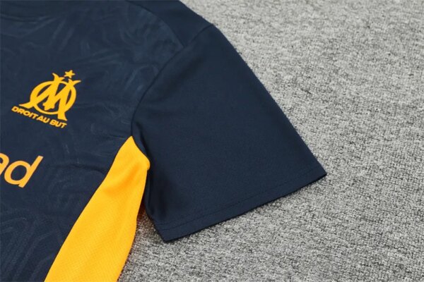 24-25 Olympique Marseille Short Sleeve Training Suit - Image 3