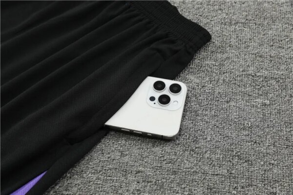 2024 England Black Short Sleeve Training Suit - Image 7
