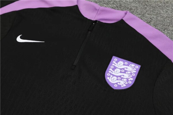 2024 England Black Player Training Suit - Image 3