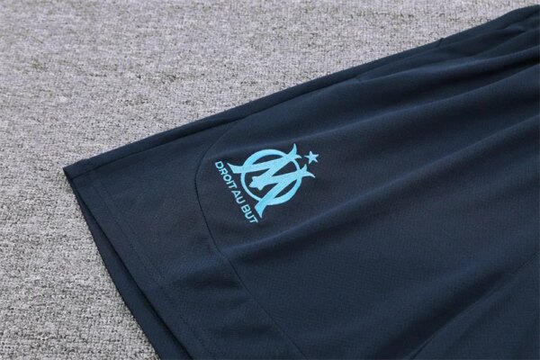 24-25 Olympique Marseille Short Sleeve Training Suit - Image 8