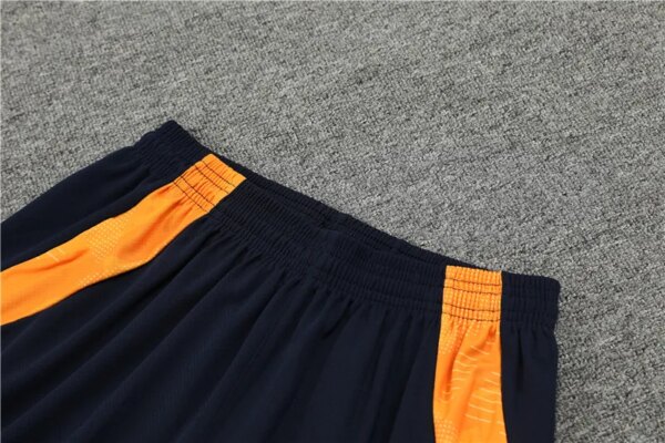24-25 Real Madrid Light Blue Short Sleeve Training Suit - Image 5